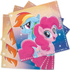 My Little Pony Luncheon Paper Napkins - 6.5 x 6.5, 16 Pcs