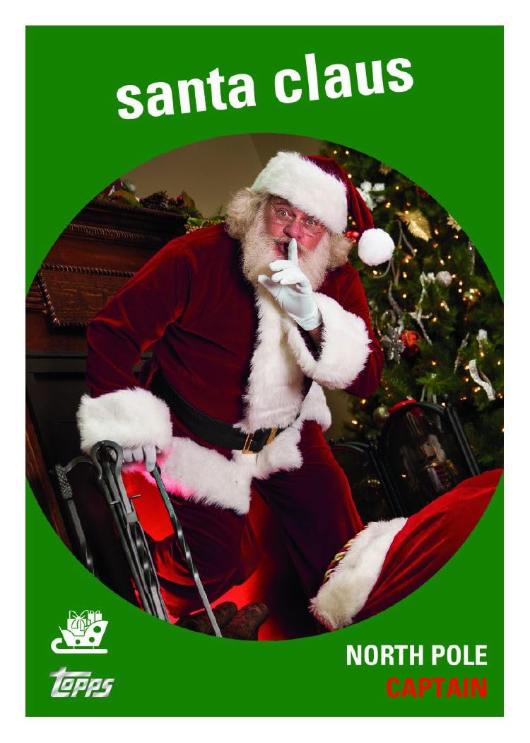 Topps 2024 Baseball Holiday Mega Box: Holiday-Themed Trading Cards, 100 Pieces