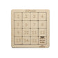 EKOPLAYs Wooden Numeric Puzzles for Kids, 16 Piece Puzzle for School Kids, Learning Educational Toys Gifts for Boys & Girls. Mat