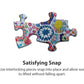 Springbok'S 500 Piece Jigsaw Puzzle Crazy Quilts - Made In Usa