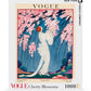 New York Puzzle Company - Vogue Magazine Cherry Blossoms - 1000 Piece Jigsaw Puzzle For Family Game Nights By Helen Dryden