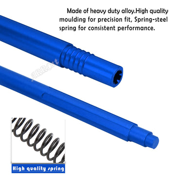 ARRCat Aluminum Comp Center Slider Driveshaft Upgrades Part for 1/10 Arrma Senton 4X4 3S Blx&550, Alloy Centor Drive Shaft for S