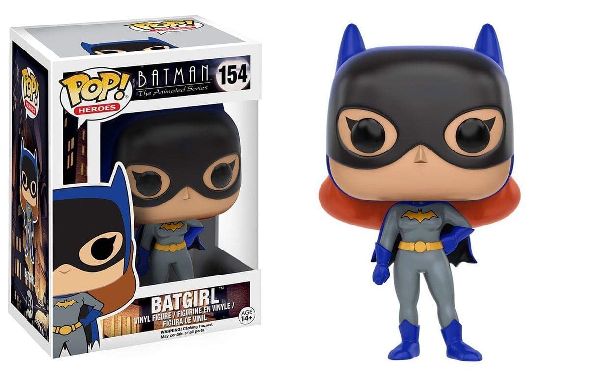 Funko Batman The Animated Series Batgirl Pop Heroes Figure