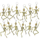 Rhode Island Novelty Skeleton Keychains  Pack of 12