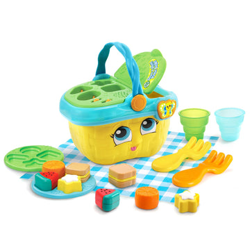 Leapfrog Shapes And Sharing Picnic Basket (Frustration Free Packaging), Yellow