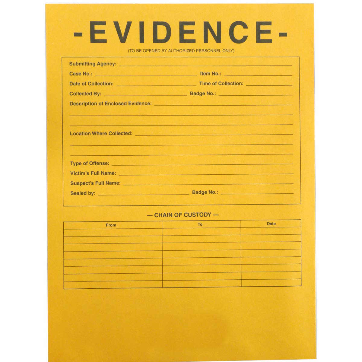 Crime Scene Evidence Packaging Forensikit Explore Crime Scene Processing Techniques, Blue