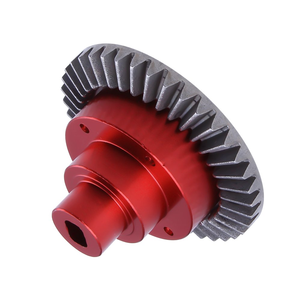 1 Piece Hobbypark RC Metal Aluminum Connect Box w/Main Gear 38T 18009 Upgraded for Redcat Everest 10 HSP Pangolin 1/10 4WD Climb