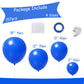 154Pcs Royal Blue Balloons Garland Arch Kit In Different Sizes 5/10/12/18 Inch Royal Blue Balloons For Birthday Party Decoration
