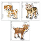 TOYKRAFTT Chunky Infant Floor Puzzle Toy, 2 Piece Animal Puzzles for Kids Age of 2 Years Above, Educational Toys Toddler Puzzles