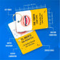 Study Key English Spanish Flash Cards - 300 Vocabulary Cards for Adults & Kids, Medium Size, Cardstock Material