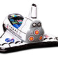 Aeromax Junior Space Explorer Inflatable Space Shuttle White, 3 And Up