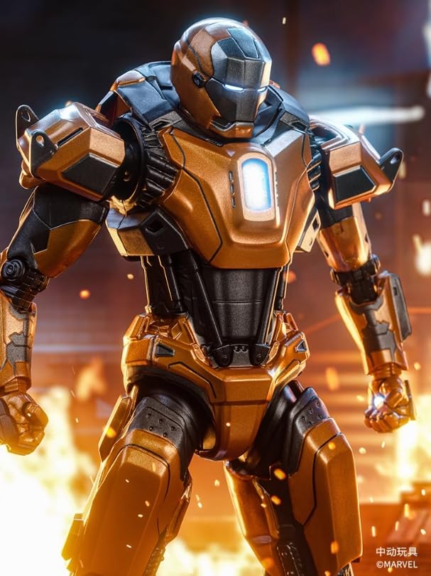 Bowlendix Zhongdong Zdtoys 1/10 Scale Iron Movie Hero 7 Inch Action Figure Mk36
