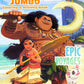 Disney Moana Coloring And Activity Books Bundle With Imagine Ink Coloring Book, Stickers, And More