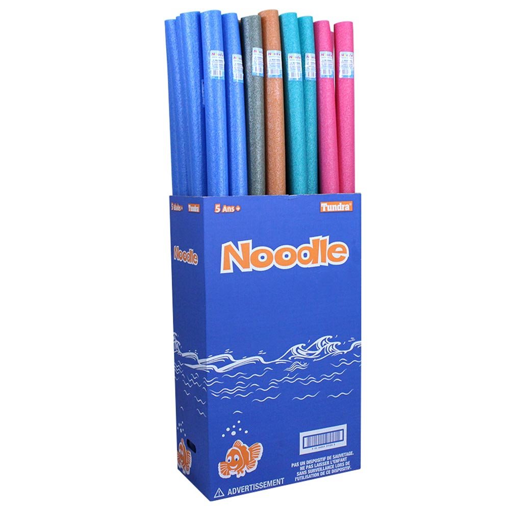 Robelle 40-Pack Pool Noodles, Assorted