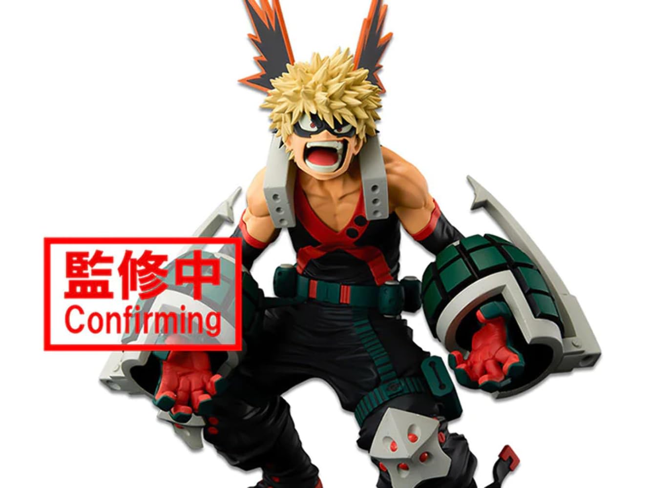 Banpresto My Hero Academia Katsuki Bakugo Figure - PVC, Multiple Colors, Model BP17989