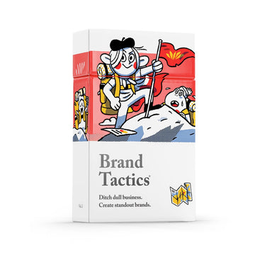 Pip Decks Brand Tactics Card Deck, Business Tool To Improve Your Branding Strategy, Creative Marketing Plan And Business Develop
