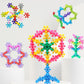 Playmagic Star Shaped 100 Pcs Stem Toys Plastic Interlocking Blocks Building Blocks That Bends  Safe Material  Preschool Class