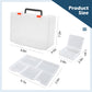 Saichotoy Trading Card Storage Box: Card Case Holder Organizer Compatible With 800+ Pokmeon, Mtg, Yugioh, Tcg Cards With 11 Indi