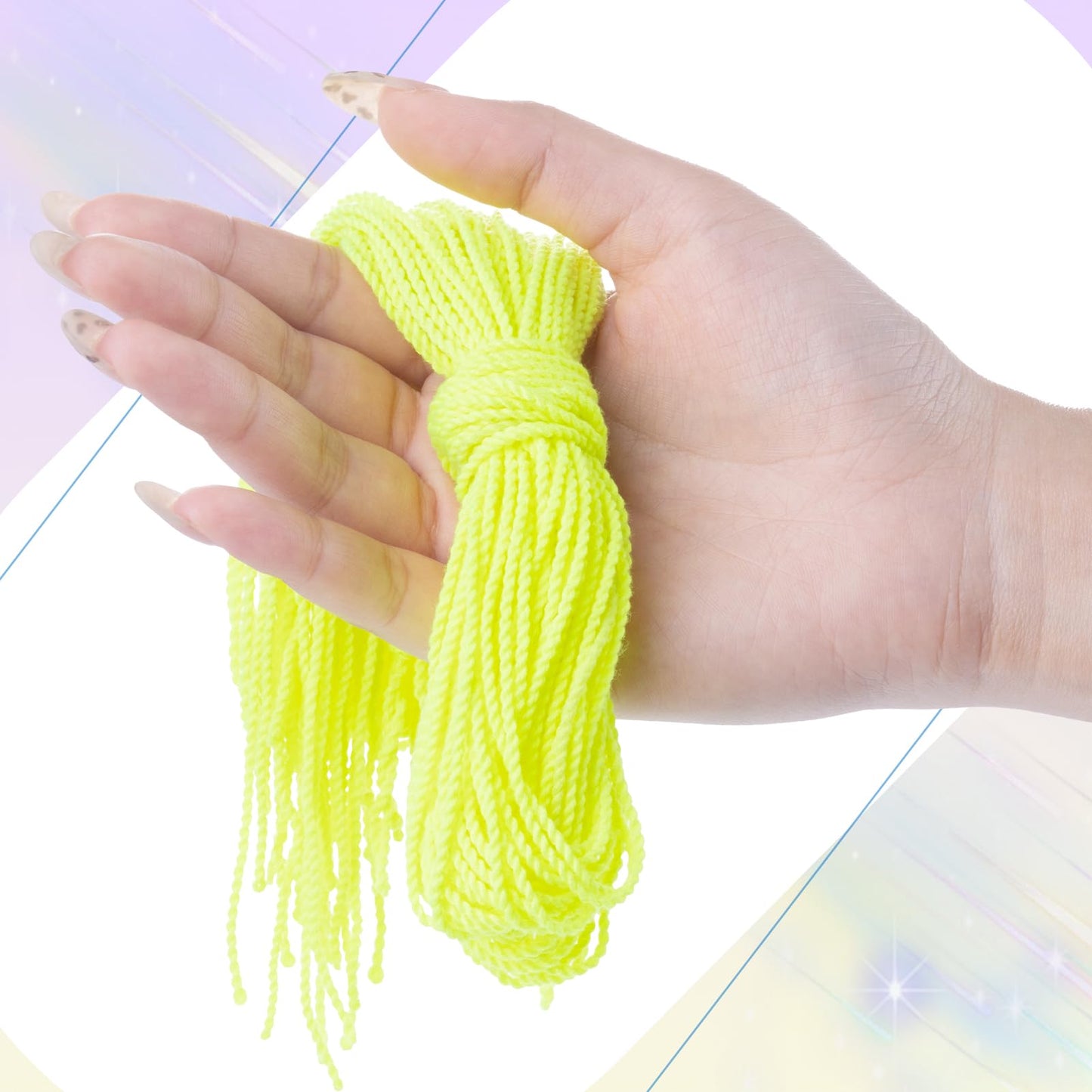 Magicyoyo 100% Polyester Professional Yoyo Strings For Responsive And Non Responsive Yoyos - Pack Of 25 Color Yellow