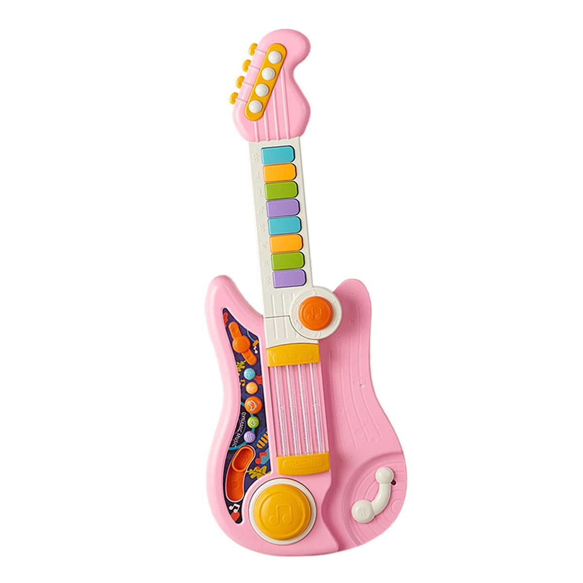 Enakshi Montessori Electric Guitar Learning Educational Toys For Holiday Gifts Pink|Toys & Hobbies | Educational | Music & Art