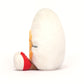 Jellycat Amuseables Boiled Egg Geek Stuffed Toy  Small 5.5 inches - Food Plush - Fun Gift Idea