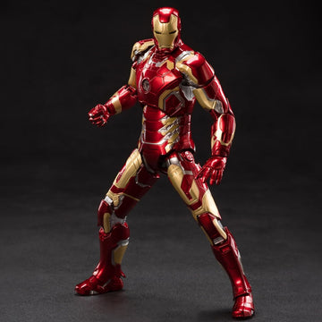 Hiplay Zd Toys Collectible Figure Full Set: Anniversary Series Non-Luminous Version: Iron Man Mk43 (1906-43), 1:10 Scale Miniatu