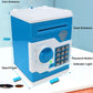 Yoego Kids Money Bank, Electronic Piggy Banks, Great Gift Toy For Kids Children, Auto Scroll Paper Money Saving Box Password Coi