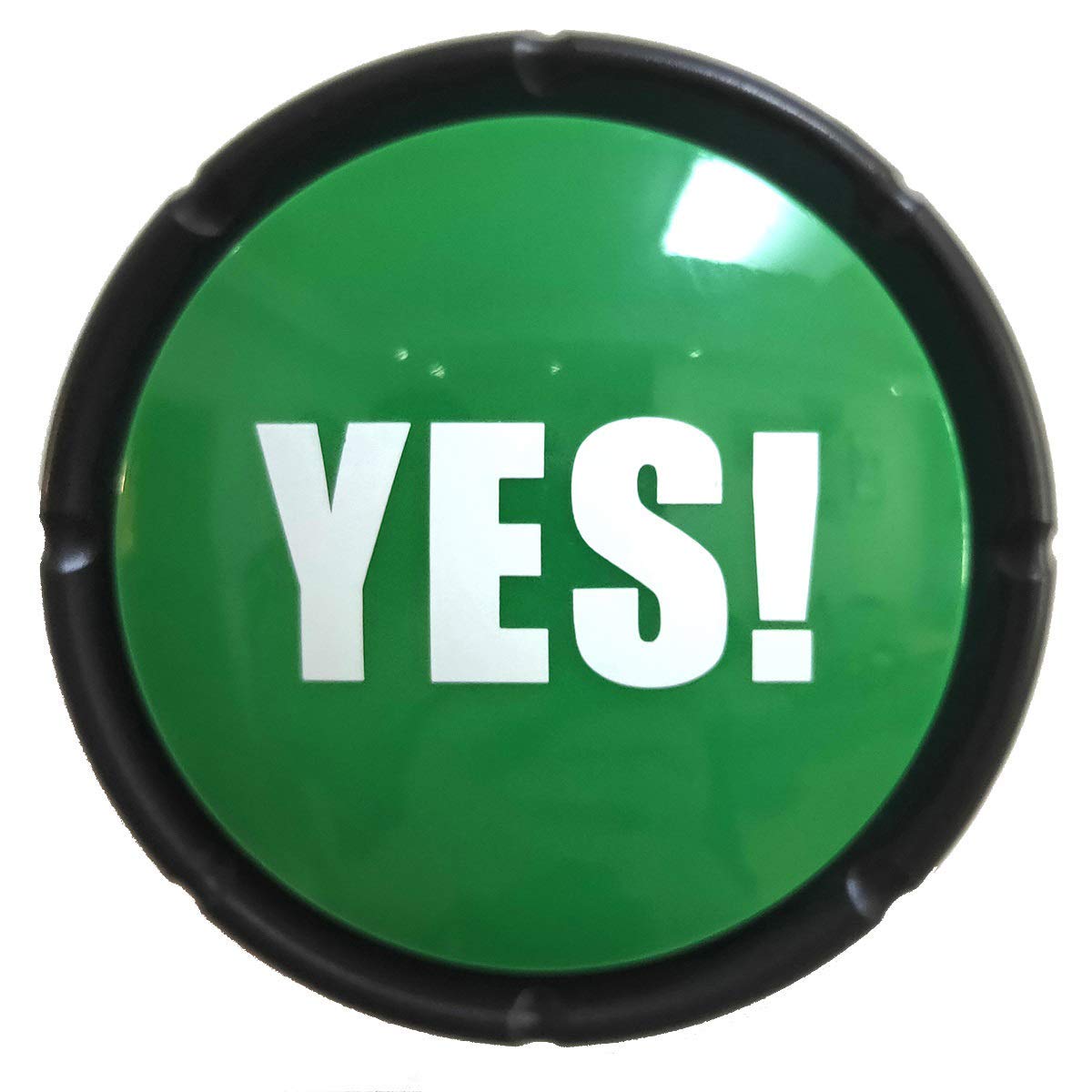 Joffreg YES Sound Button - Green, Plastic, Model #021202