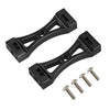Vgoohobby 2Pcs Metal Bracket Fixed Mount Beam Compatible with WPL B1 B14 B16 B24 C14 C24 B36 MN Model D90 D91 RC Car (Black)