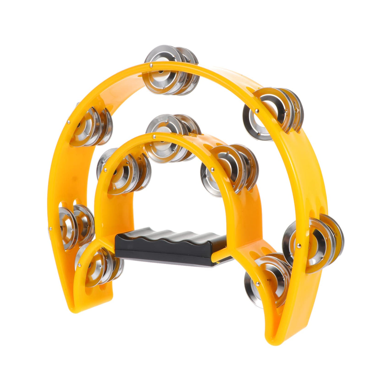Excluzo Orff Rattle Kids Musical Instruments Tambourine For Kids Toy For Kids Metal Jingles Hand Held Children Hand Bell Tambou