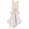 GUND Baby Bunny Lovey Plush Blanket, 10” Soft Toy, 100% Recycled Materials, Pink/Cream, Model 6068580