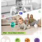 Electric Crawling Dancing Octopus Toy - LED Lights & Music, USB-C Rechargeable Tummy Time Toy for 36 Months-6 Years Toddlers, Bo