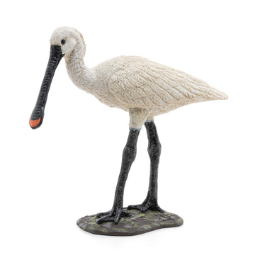 Papo -Hand-Painted - Figurine -Wild Animal Kingdom - Eurasian Spoonbill -50279 -Collectible - For Children - Suitable For Boys And Girls- From 3 Years Old, Multicolored
