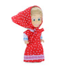 Masha And The Bear 12 Cm Toy Doll | Famous Cartoon | Ideal Gift Set For Girls Kids (Masha Set -Red)
