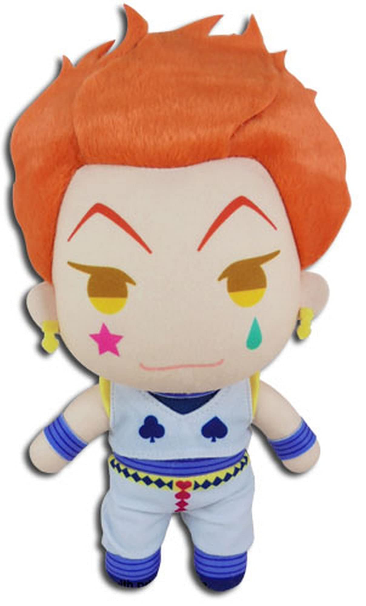 Great Eastern Entertainment Hunter X Hunter - Hisoka Plush 8''  Multicolor