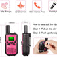 Inyyter 3 Pack New Walkie Talkies For Kids, 4Kms Long Range Kids Walkie Talkies 2 Way Radio Walky Talky, Best Gift For Age 3-12