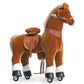 Ponycycle Large Pony Cycle U5 Horse Ride On Toys For Boys Classic Model U (With Brake/ 42.5'' Height/Size 5 For Age 7-12) Mechan