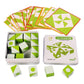VISTORA Fun Wooden 3D Montessori Geometry Puzzles Pattern Blocks Set for Kids 3