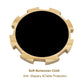 Sutimshe Wooden Hub Centerpiece For Mexican Train Dominoes Game With Felted Bottom (Up To 8 Players) Dominoes Accessories Made Of Superior Pine