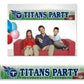 WinCraft NFL Tennessee Titans WCR48858011 Party Banner, 12 x 65