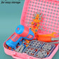 Magic Montessori Toolbox with Electric Drill, Screwdiver,Creativity and Design Mosaics Drill Set for Kids,Toddlers Boys Girls Ag