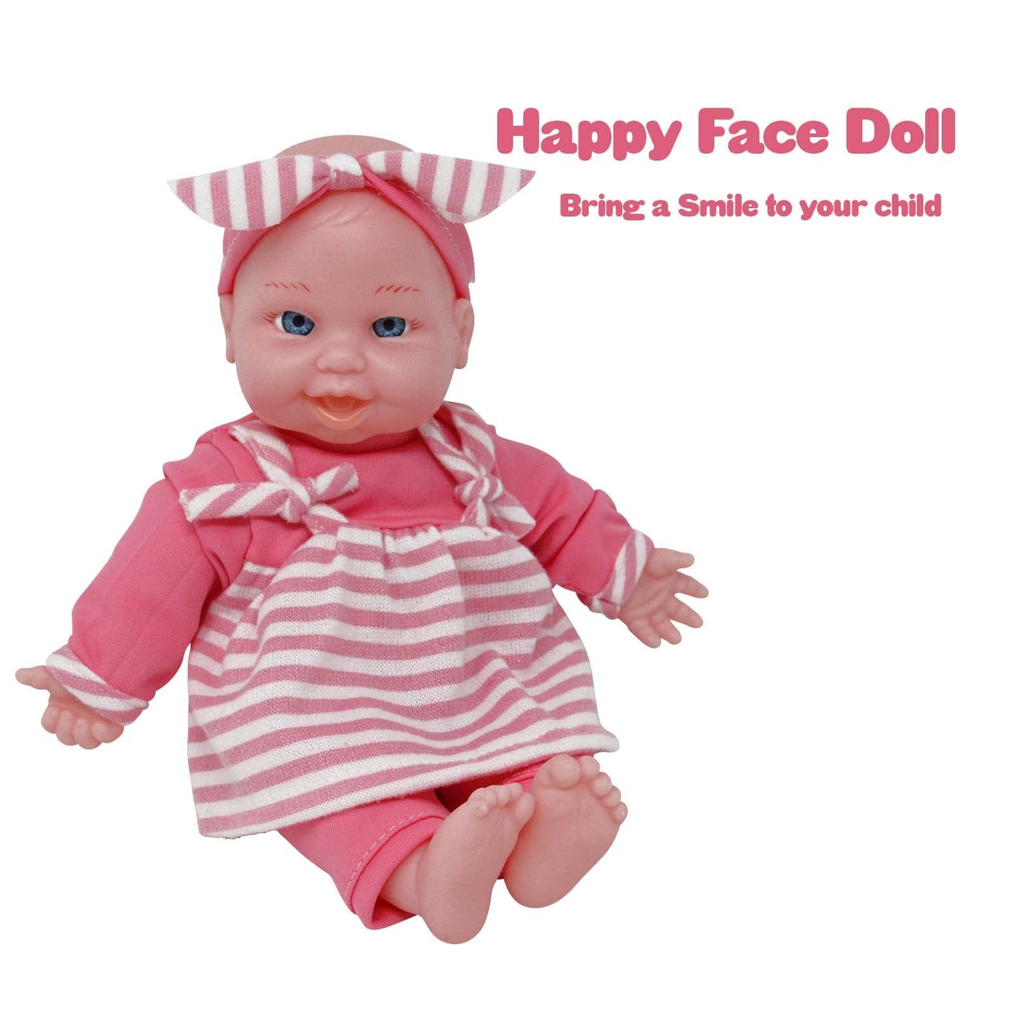 12 Inch Baby Dolls For 3 Year Old Girls - Soft Body Interactive Baby Doll That Can Talk, Cry, Sing And Laugh - Makes Cute Gibber
