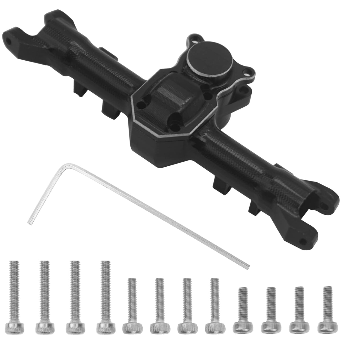 Vgoohobby Aluminum Alloy Axle Housing Case Diff. Housing Upgrade Part Compatible with Axial SCX24 90081 AXI00002 1/24 RC Crawler