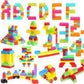 Satsun Toys NonToxic Train Building Blocks Game Toys Building Blocks Toy Set 60 Pcs