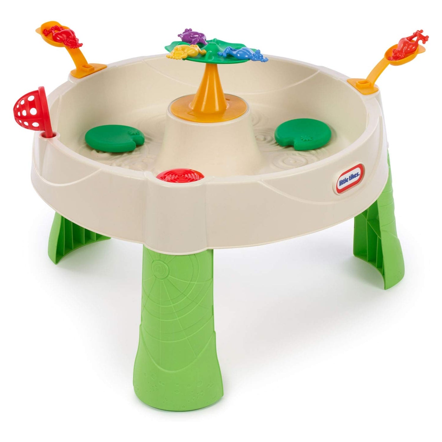 Little Tikes Frog Pond Water Table, Medium, Multicolor, Plastic, Model 643972M, Ideal for Ages 24-36 Months