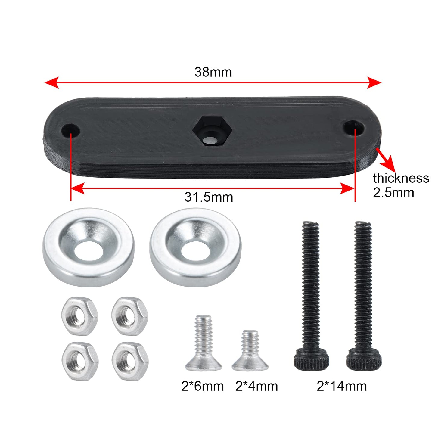 1pcs Body Shell Mount Support for 1/24 Axial SCX24 90081 AXI00002 Model