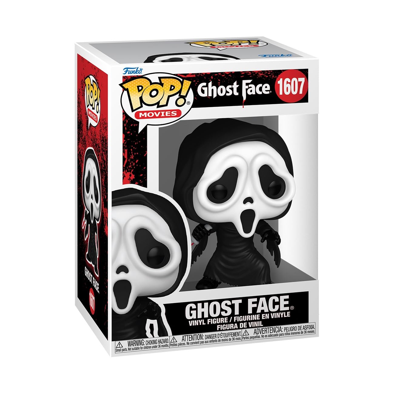 Funko POP! Ghostface Vinyl Figure - Collectible Horror Model - Multicolor - Gift for Kids & Adults - Official Merchandise