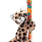 The Petting Zoo Cheetah Stuffed Animal Plushie Slap Bracelet, Gifts For Kids, Candypalz, Zoologee Realistic Cheetah Plush Toy