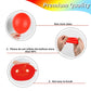 Toy Inspired Story Balloons, 12 Inch Red Blue Yellow Balloons With Cow Print Sky Blue Cloud Balloons For Kids Boys Girls Inspire