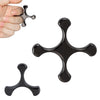 Metal Finger Fidget Flipper 2Pack - Quiet Fidget Toys Adults - Premium Fidget Roller Stim Toys for Adults - Stocking Stuffer & T